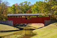 Burns Park covered bridge