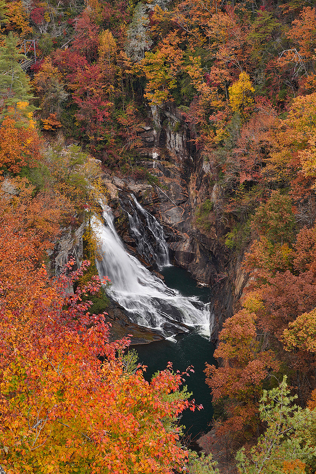 GA, Tallulah Gorge State Park - Hurricane Falls 2