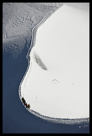 French Alps hikers 1