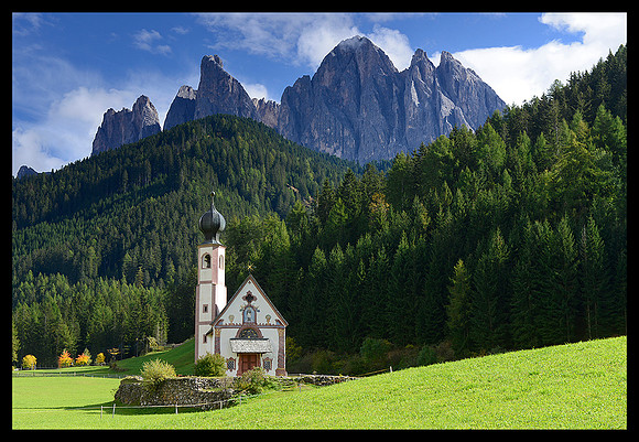 St. Johann church 1 - Dolomites