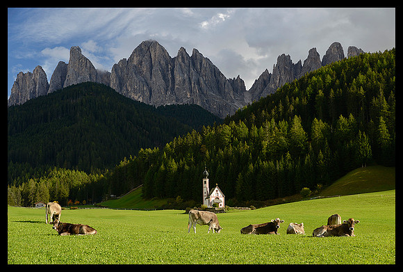 St. Johann church 2 - Dolomites