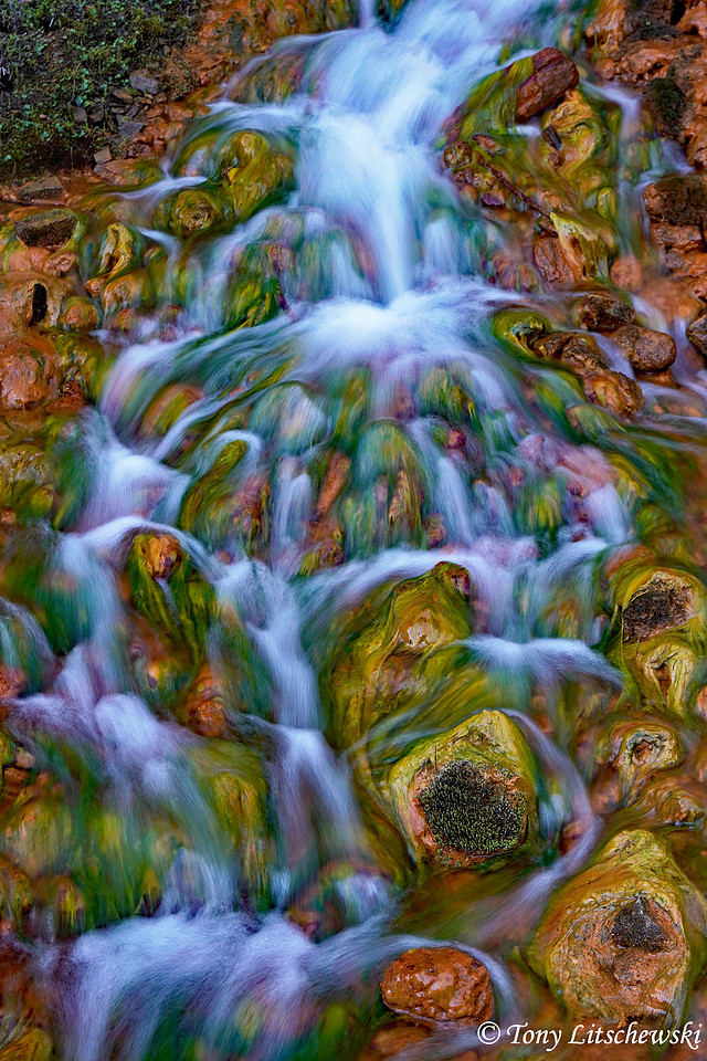 Colorful cascade, CO