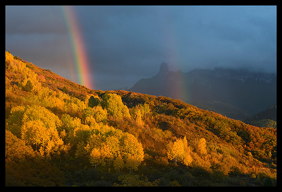 Chimney Peak - Owl Creek Pass rainbow