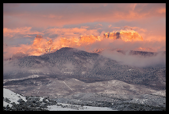 Chimney Peak & Courthouse Mountain 1