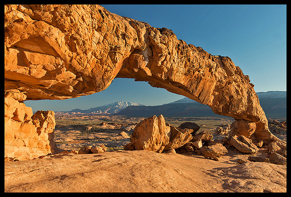 Grand Staircase Escalante National Monument - Sunset Arch 2