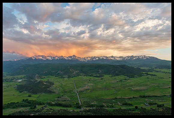 San Juans sunset, CO
