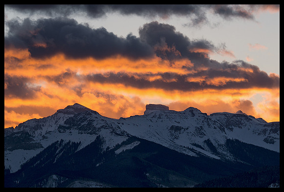 Cimarron sunrise 1