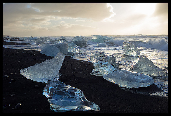 Jokulsarlon, Black Sand Beach 1