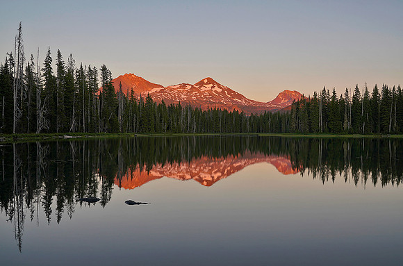 Scott Lake sunset 1