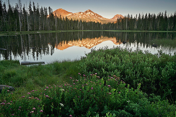 Scott Lake sunset 3