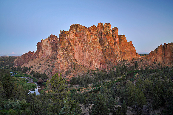 Smith Rock State Park 1 - predawn glow