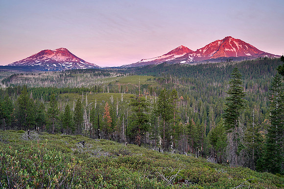 Three Sisters sunrise 1