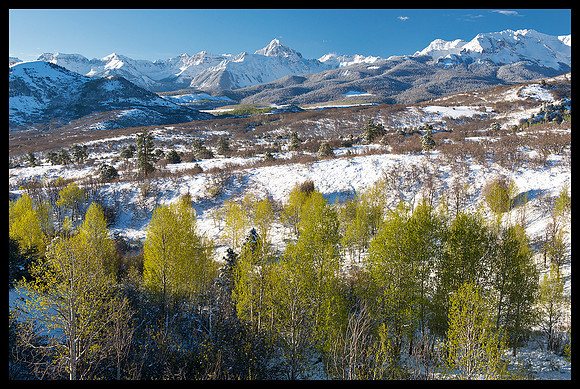 Dallas Divide 3 after spring snow storm