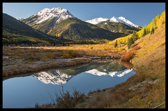 Red Mountain fall colors 3, CO