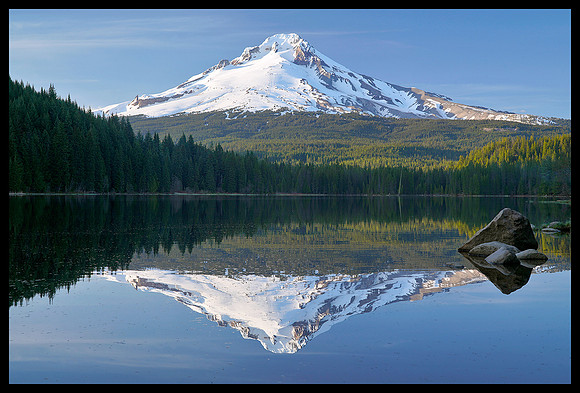 Mount Hood and Trillium Lake 1