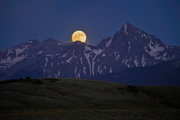 Mount Sneffels Moonrise 2