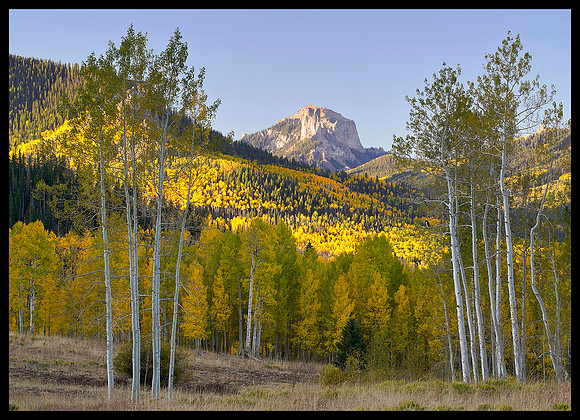 Courthouse Mountain sunrise