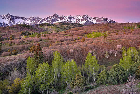 Dallas Divide in spring 1