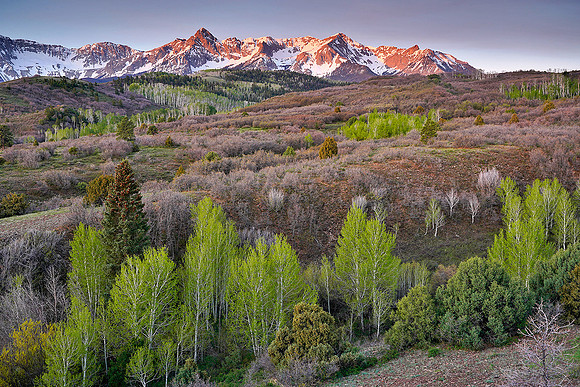 Dallas Divide in spring 2