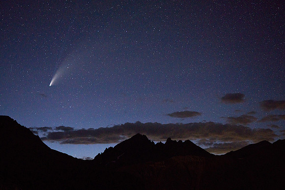 Comet Neowise and Mount Sneffels 2