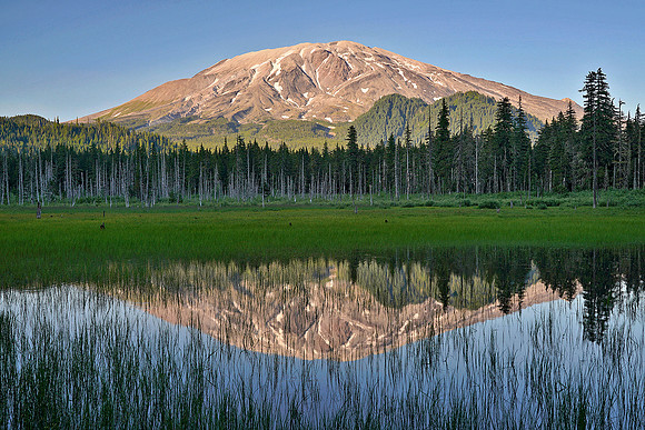 Mount Saint Helens sunset 1