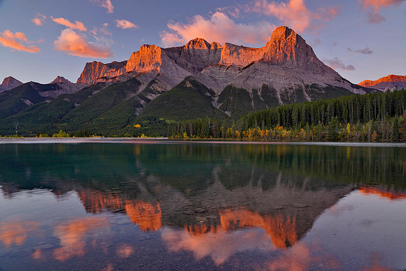 Canada, Kananaskis area sunrise 1