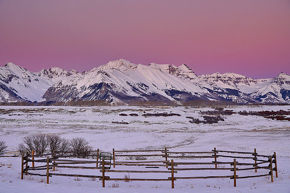 CO, sunset